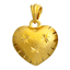 Picture of Starry Heart Pendant Gold Plated