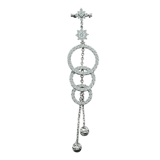 Picture of Kerongsang Saduran Rhodium (BH 5062)