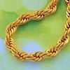 Picture of Twist Rope Chain Necklace Gold Plated (Pintal)
