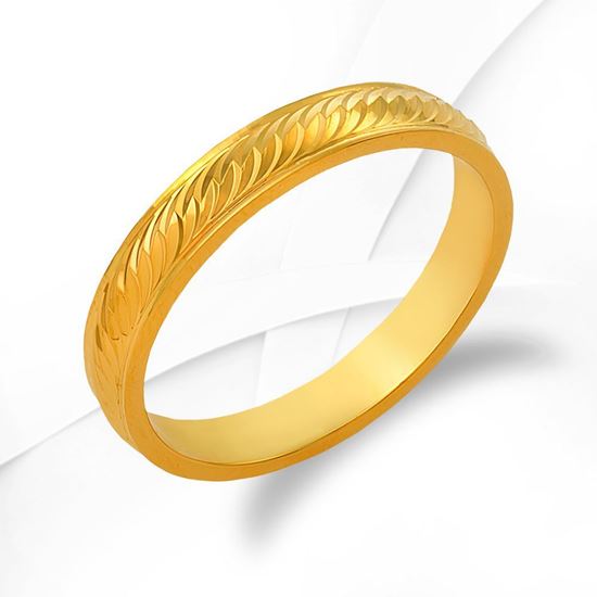 Picture of Gold Plated Ring Jewellery (Edisi Cincin Belah Rotan) (RG5069)