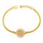 Picture of Sunshine Bangle Bracelet Gold Plated Adjustable