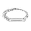 Picture of RHODIUM PLATED BRACELET MEN JEWELLERY (BT5124)