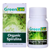 Picture of GREENLEX Organic Spirulina  - 250 chewable tablets